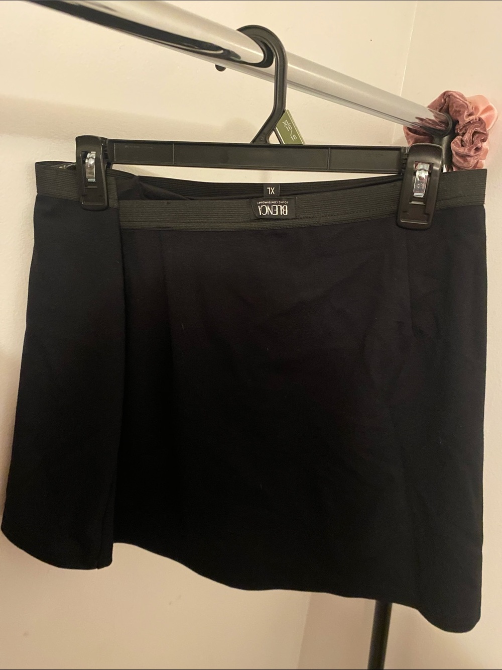 BONGO Black A-Line Mini Skirt